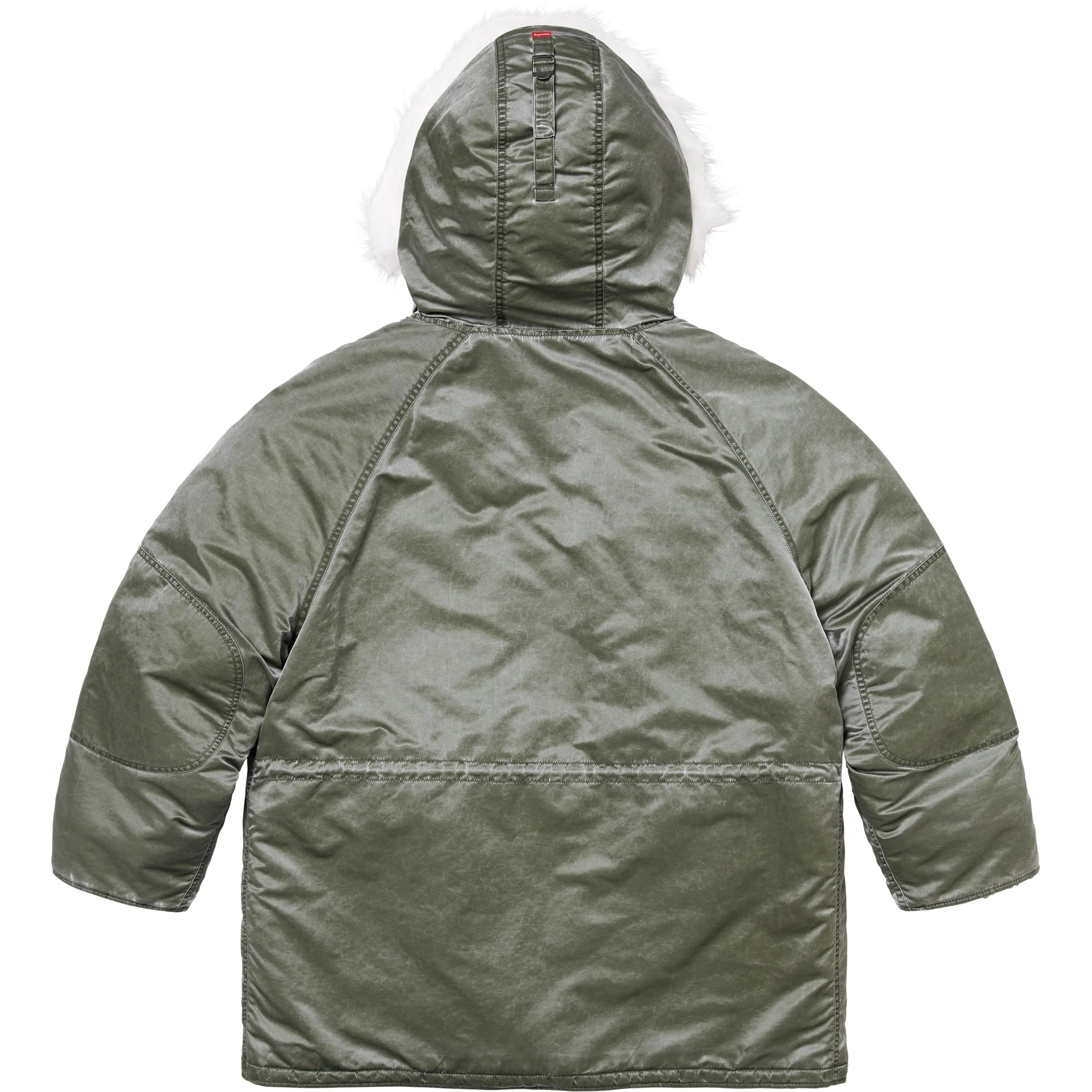 Washed Flight Satin N-3B Parka view 8